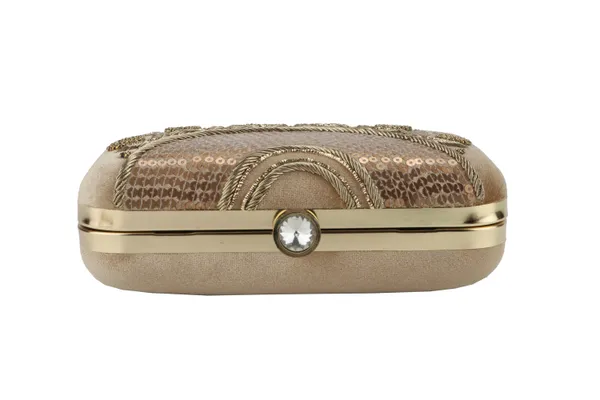 Beige_Fabric_Sequin_Beaded_Embroidered_Box_Clutch_For_Women