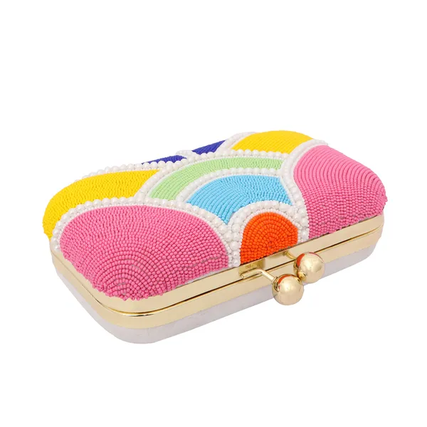 Multicolor_Beaded_Kiss_Lock_Clutch_For_Women