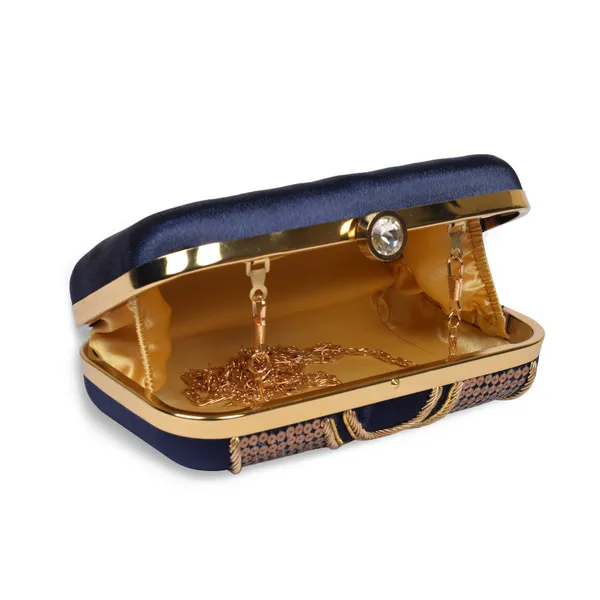 Navy_Blue_Satin_Zari_Sequin_Embroidered_Box_Clutch_For_Women