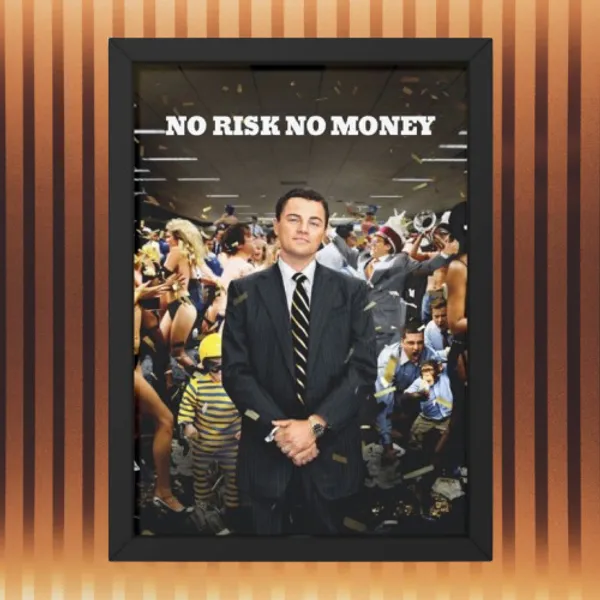 Paper_Motivational_No_Risk_No_Money_Typography_Framed_Wall_Poster