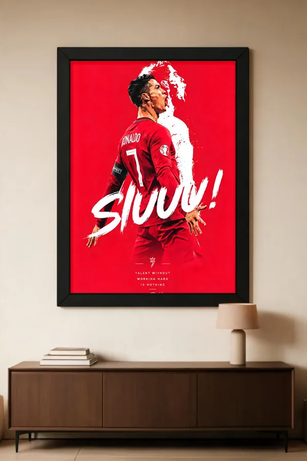 Paper_Cristiano_Ronaldo_Siuu_Celebration_Framed_Wall_Poster