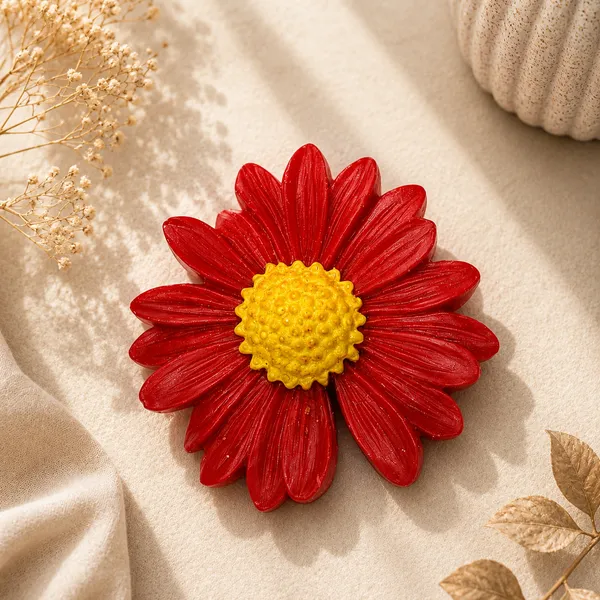 Red_Daisy_Flower_Shaped_Lavender_Scented_Floating_Candle_-_Pack_Of_2