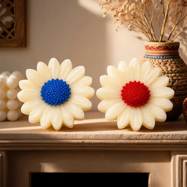 Daisy_Flower_Shaped_Decorative_Wax_Candles_Set_Of_2