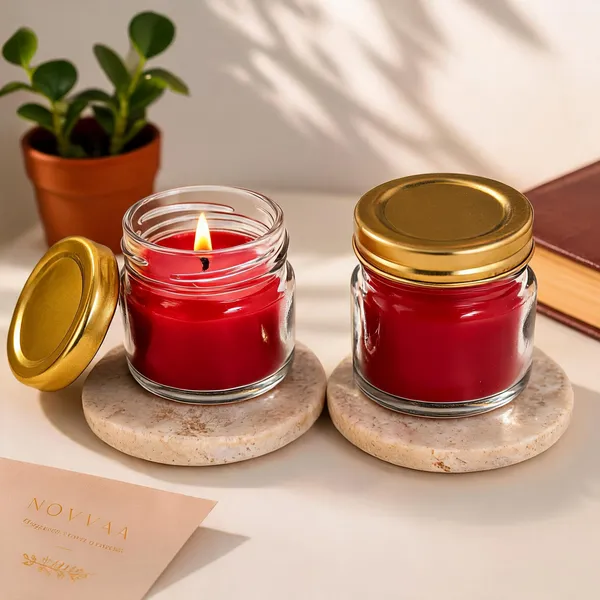 Nova_Red_Wax_Lavender_Scented_Scented_Jar_Candle_With_Gold_Lid_-_Pack_Of_2