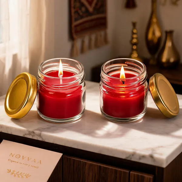 Nova_Red_Wax_Lavender_Scented_Scented_Jar_Candle_With_Gold_Lid_-_Pack_Of_2