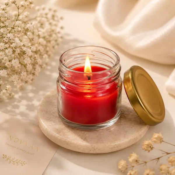 Nova_Red_Wax_Lavender_Scented_Scented_Jar_Candle_With_Gold_Lid_-_Pack_Of_2