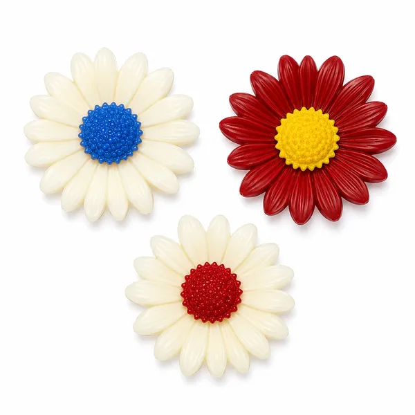 Daisy_Flower_Shaped_Lavender_Scented_Decorative_Wax_Candles_Set_Of_3