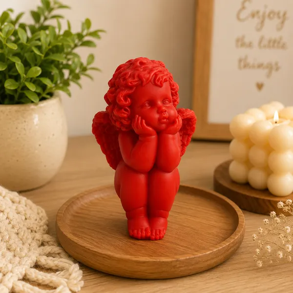 Red_Cherub_Angel_Sandalwood_Scented_Figurine_Candle_-_Pack_Of_2