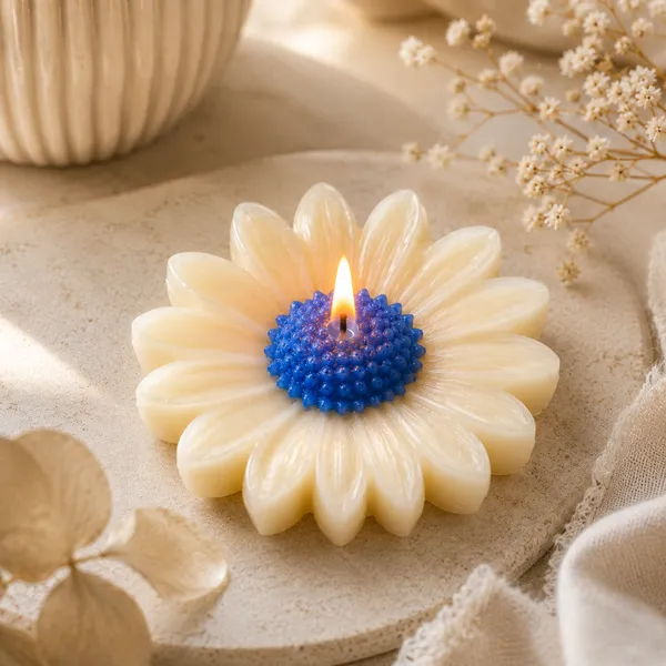 Daisy_Flower_Shaped_Lavender_Decorative_Soap_Bar_-_Pack_Of_2