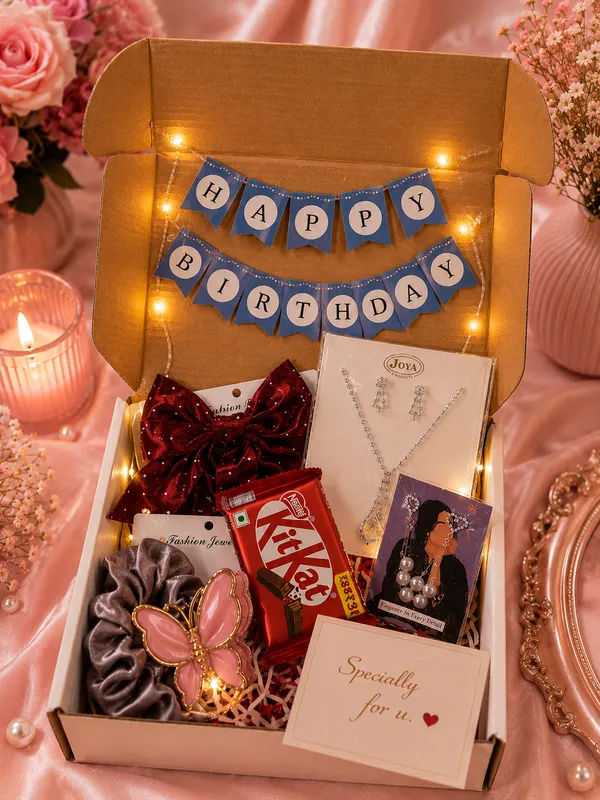 Birthday_Gift_Hamper_With_Jewellery_Bow_Clip_And_Chocolate_Pack_Of_9