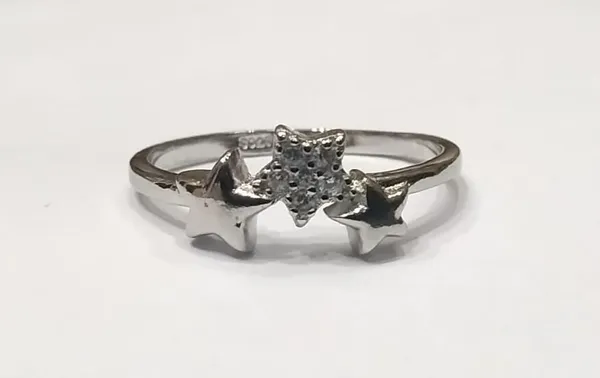 Silver_Three_Star_Motif_Ring_For_Women