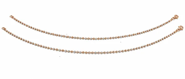 Gold_Silver_Alternating_Beaded_Anklet_For_Women
