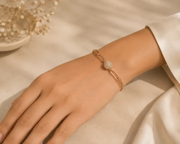 Rose_Gold_Sterling_Silver_Chain_Link_Bracelet_For_Women