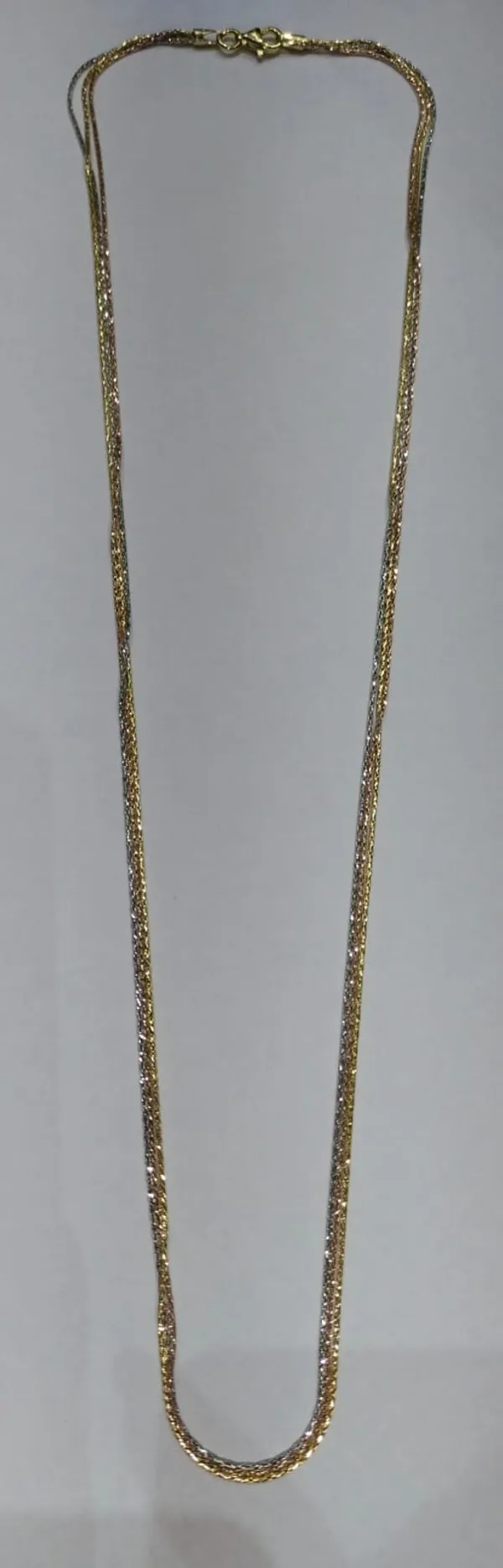 Gold_Silver_Tone_Textured_Layered_Chain_Set_For_Women