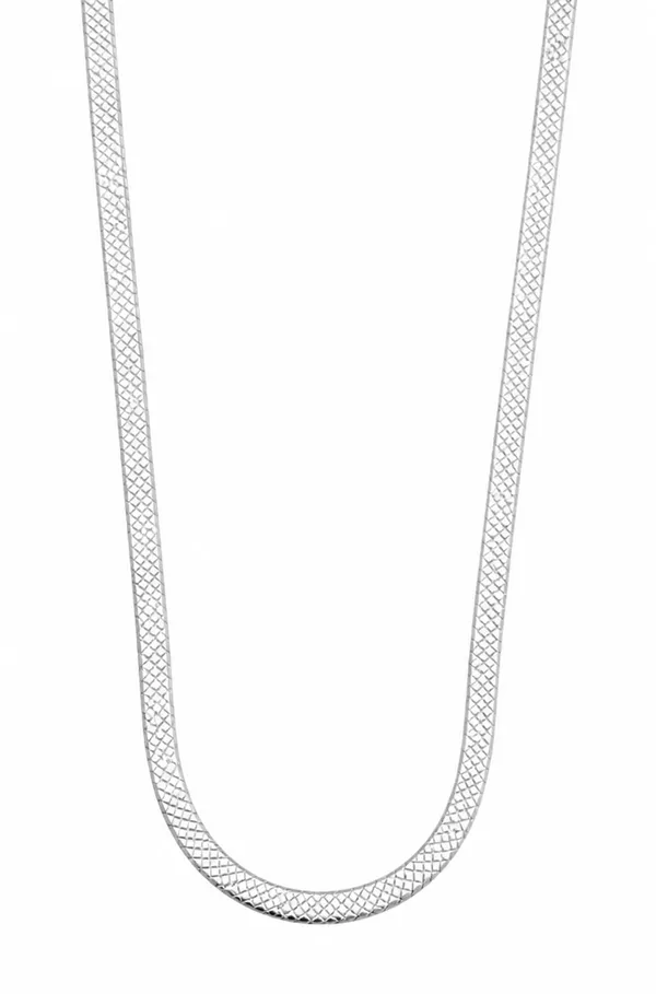 Silver_Sterling_Snake_Chain_Necklace_For_Women