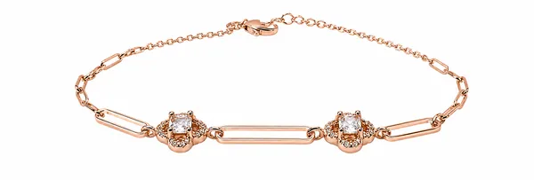 Rose_Gold_Sterling_Silver_Round_Bracelet_For_Women