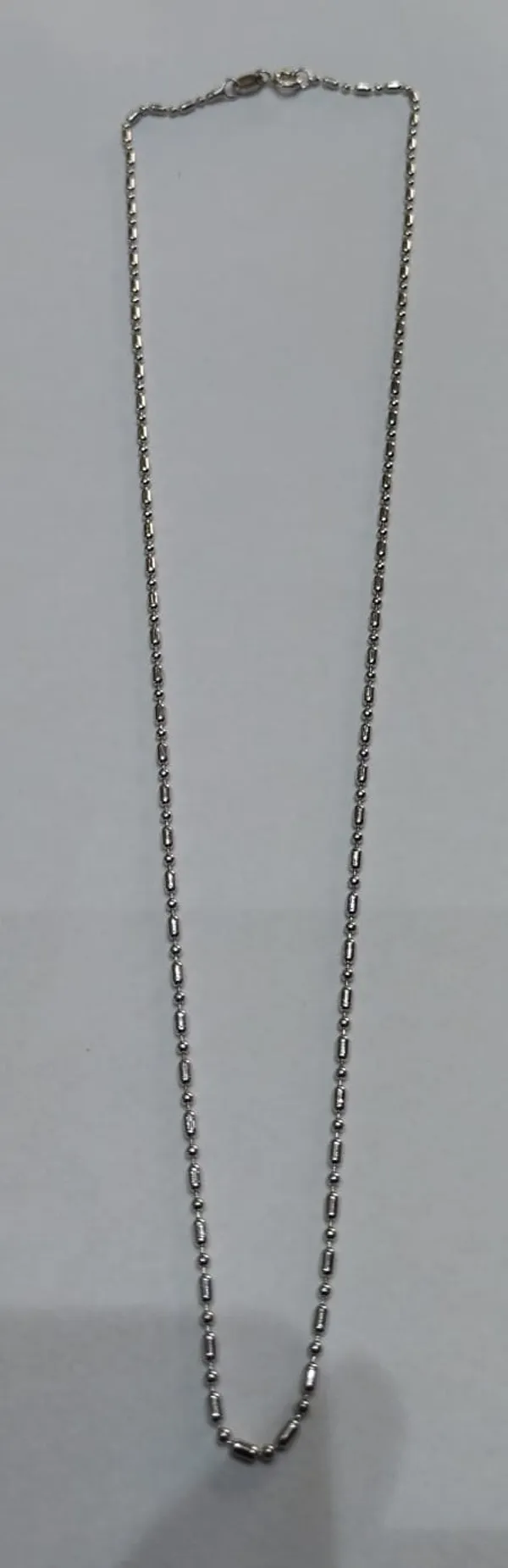 Silver_Sterling_Beaded_Tube_Chain_Necklace_For_Women