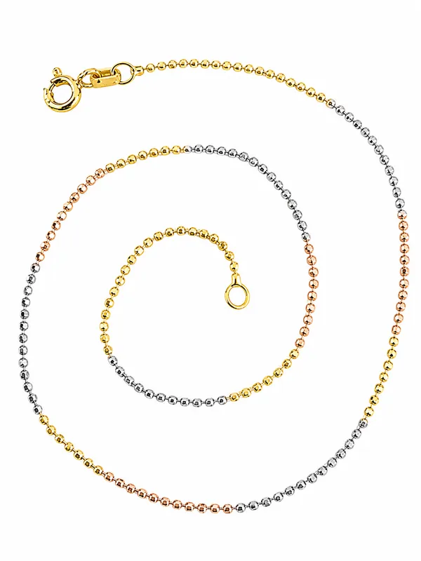 Gold_Rose_Grey_Sterling_Silver_92.5_Anklet
