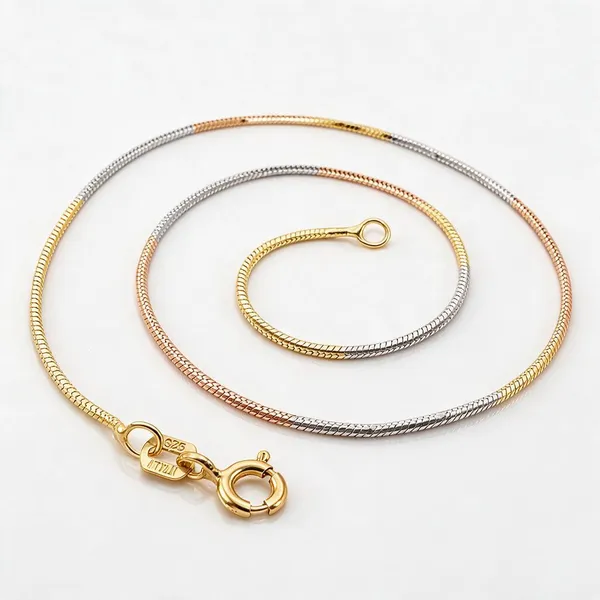 Gold_Rose_Grey_Sterling_Silver_92.5_Anklet