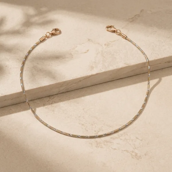 Silver_Double_Layer_Delicate_Anklet_For_Women