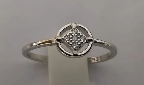 Silver_Cluster_Open_Frame_Ring_For_Women