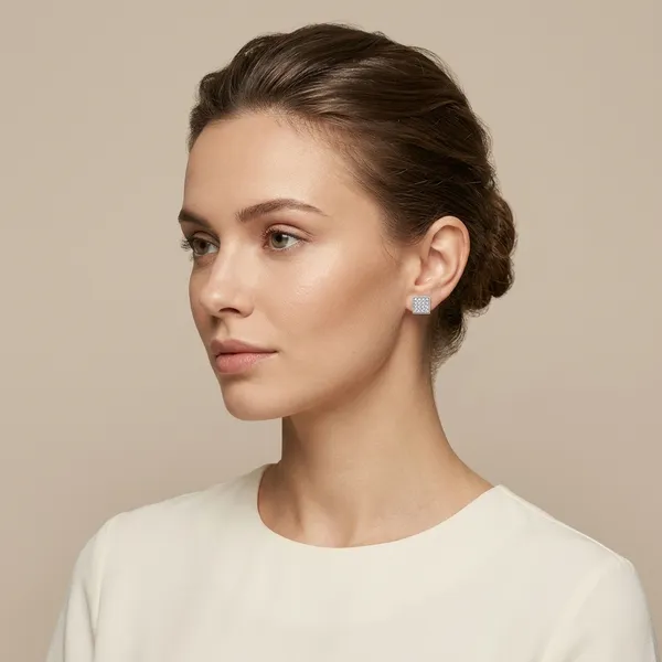 Silver_Crystal_Square_Stud_Earrings_For_Women