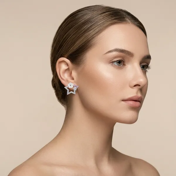 Silver_Sterling_Floral_Star_Crystal_Stud_Earrings_For_Women