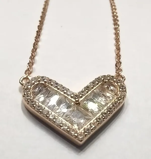 Rose_Gold_Sterling_Silver_Heart_Pendant_Stud_Earrings_Set_For_Women