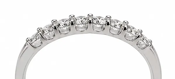 Silver_Sterling_925_Clear_Stone_Row_Band_Ring_For_Women