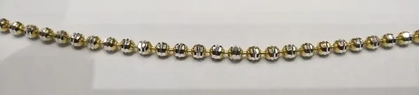 Gold_Silver_Two-Tone_Beaded_Anklet_For_Women