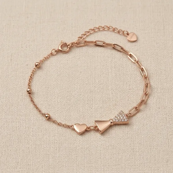 Rose_Gold_Bow_Heart_Charm_Chain_Bracelet_For_Women