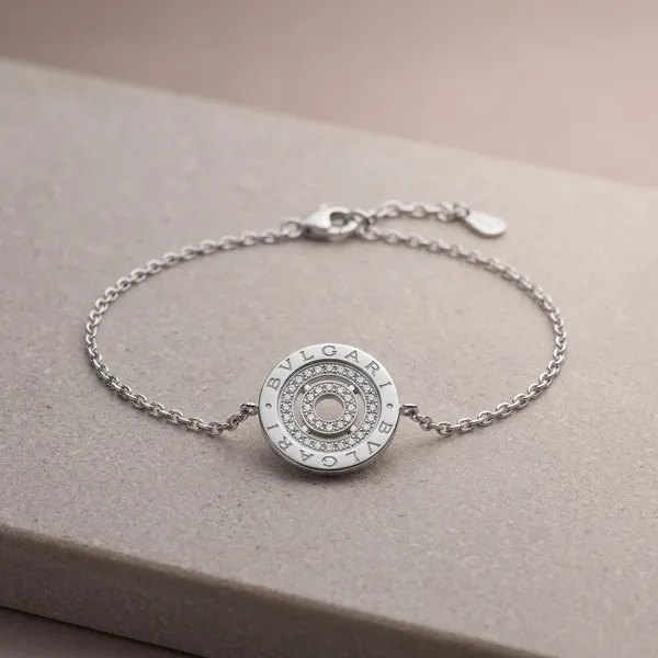 Silver_Sterling_Crystal_Concentric_Link_Chain_Bracelet_For_Women