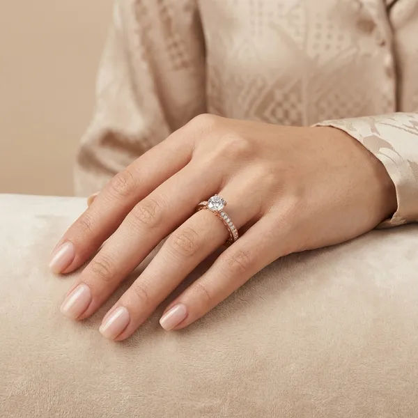 Silver_Sterling_925_Circular_Leaf_Motif_Stone_Ring_For_Women