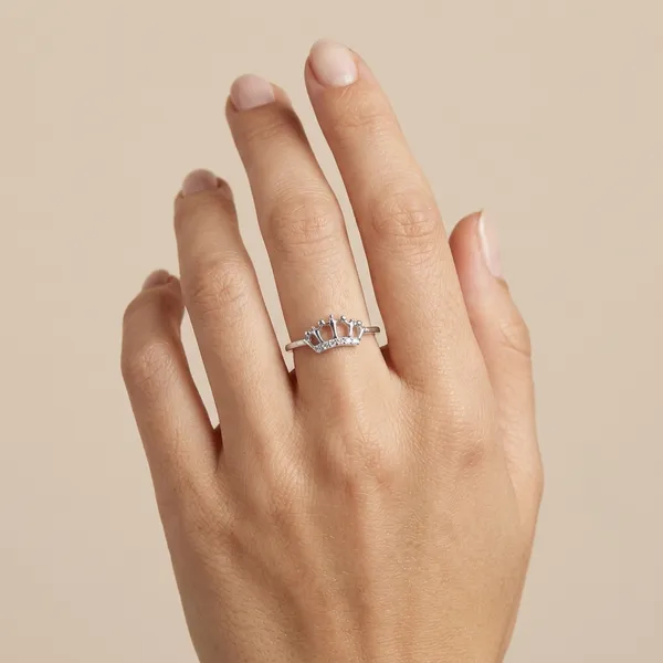 Silver_Sterling_Crown_Crystal_Accent_Ring_For_Women