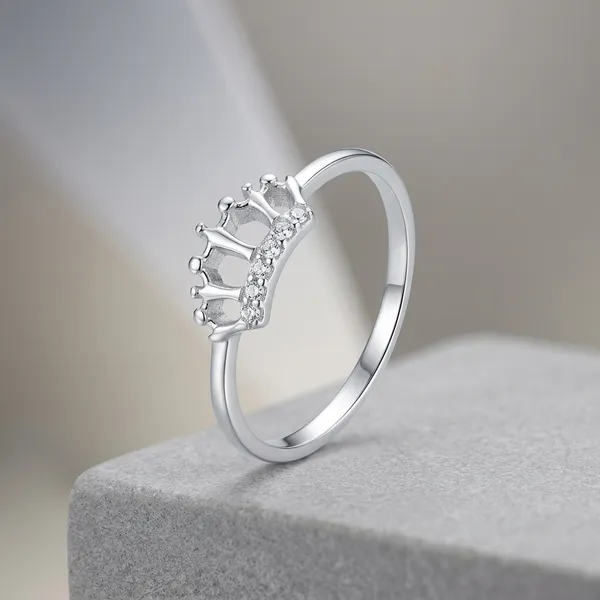 Silver_Sterling_Crown_Crystal_Accent_Ring_For_Women