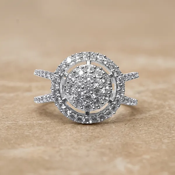 Silver_Sterling_Crystal_Statement_Layered_Ring_For_Women