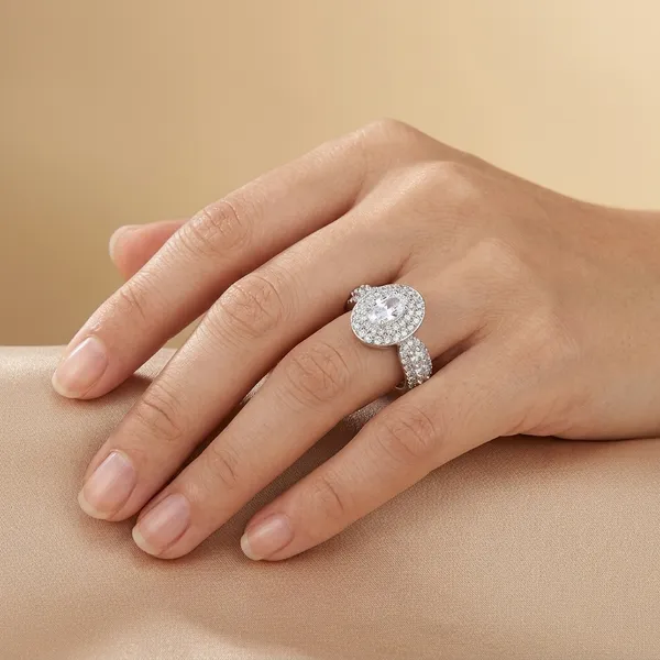 Silver_Sterling_Oval_Stone_Embellished_Ring_For_Women