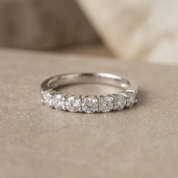 Silver_Sterling_925_Clear_Stone_Row_Band_Ring_For_Women
