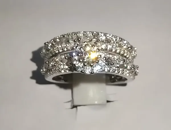 Silver_Stone_Studded_Layered_Band_Ring_For_Women