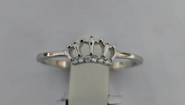 Silver_Sterling_Crown_Crystal_Accent_Ring_For_Women