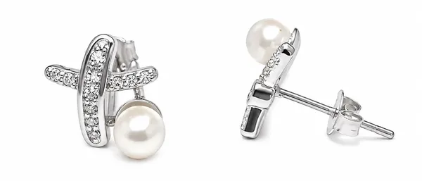 Silver_Sterling_Pearl_Crystal_Bar_Stud_Earrings_For_Women