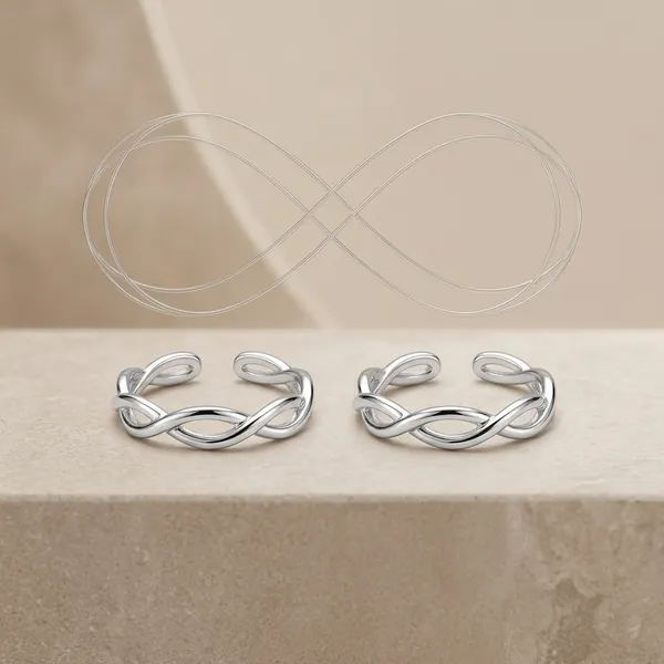 Silver_Infinity_Design_Open_Band_Toe_Rings_For_Women
