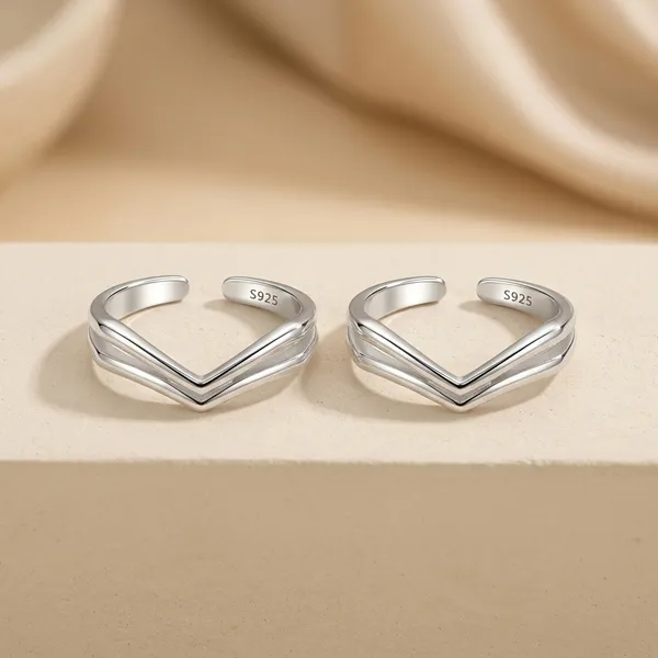 Silver_Sterling_Open_Chevron_Band_Toe_Ring_For_Women