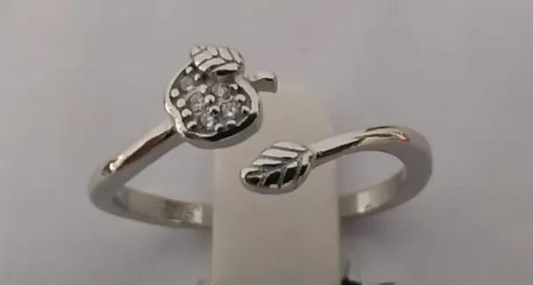 Silver_Sterling_Stone_Embellished_Open_Cuff_Ring_For_Women