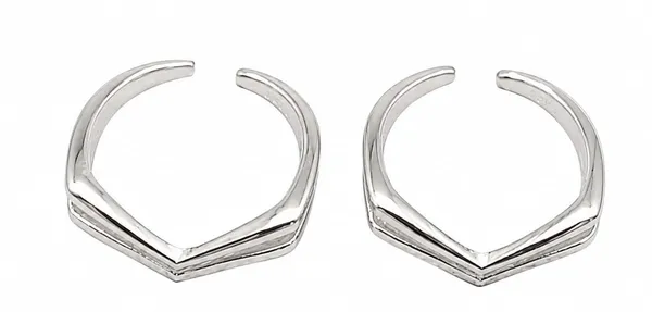 Silver_Sterling_Open_Chevron_Band_Toe_Ring_For_Women