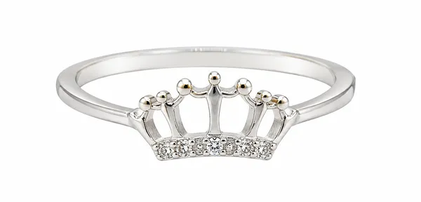 Silver_Sterling_Crown_Crystal_Accent_Ring_For_Women
