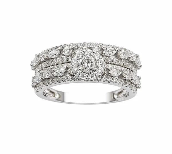 Silver_Stone_Studded_Layered_Band_Ring_For_Women
