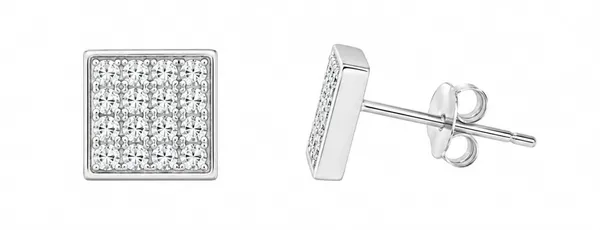 Silver_Crystal_Square_Stud_Earrings_For_Women
