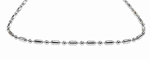 Silver_Sterling_Beaded_Tube_Chain_Necklace_For_Women