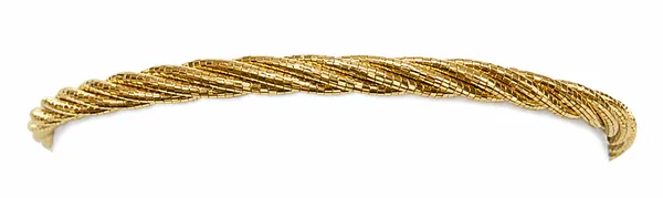 Gold_Tone_Sterling_Braided_Chain_Bracelet_For_Women